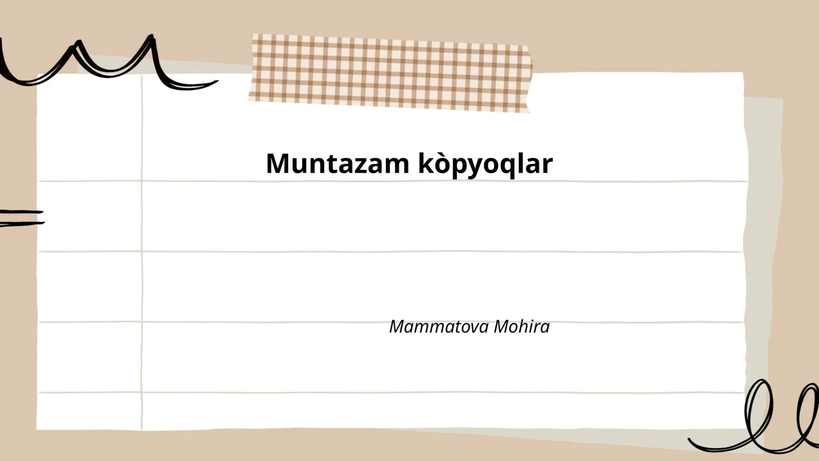 Muntazam kòpyoqlar