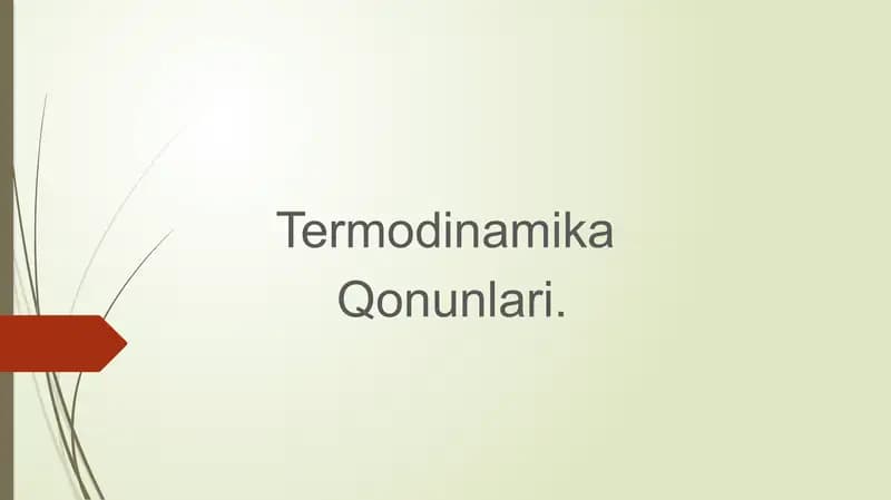 Termodinamika