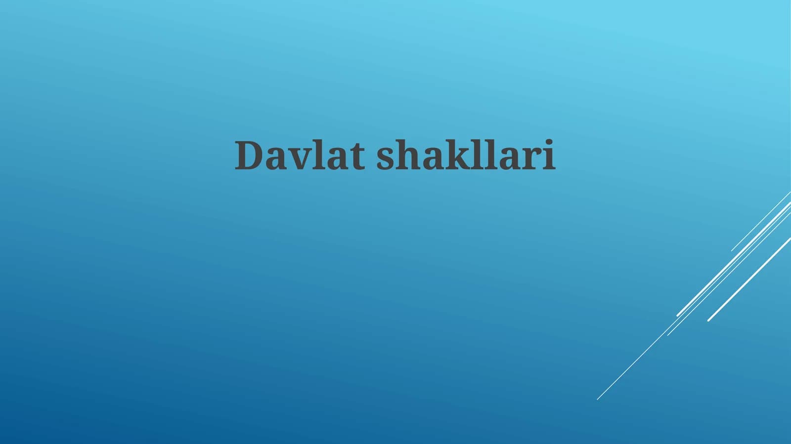 Davlatshakllari