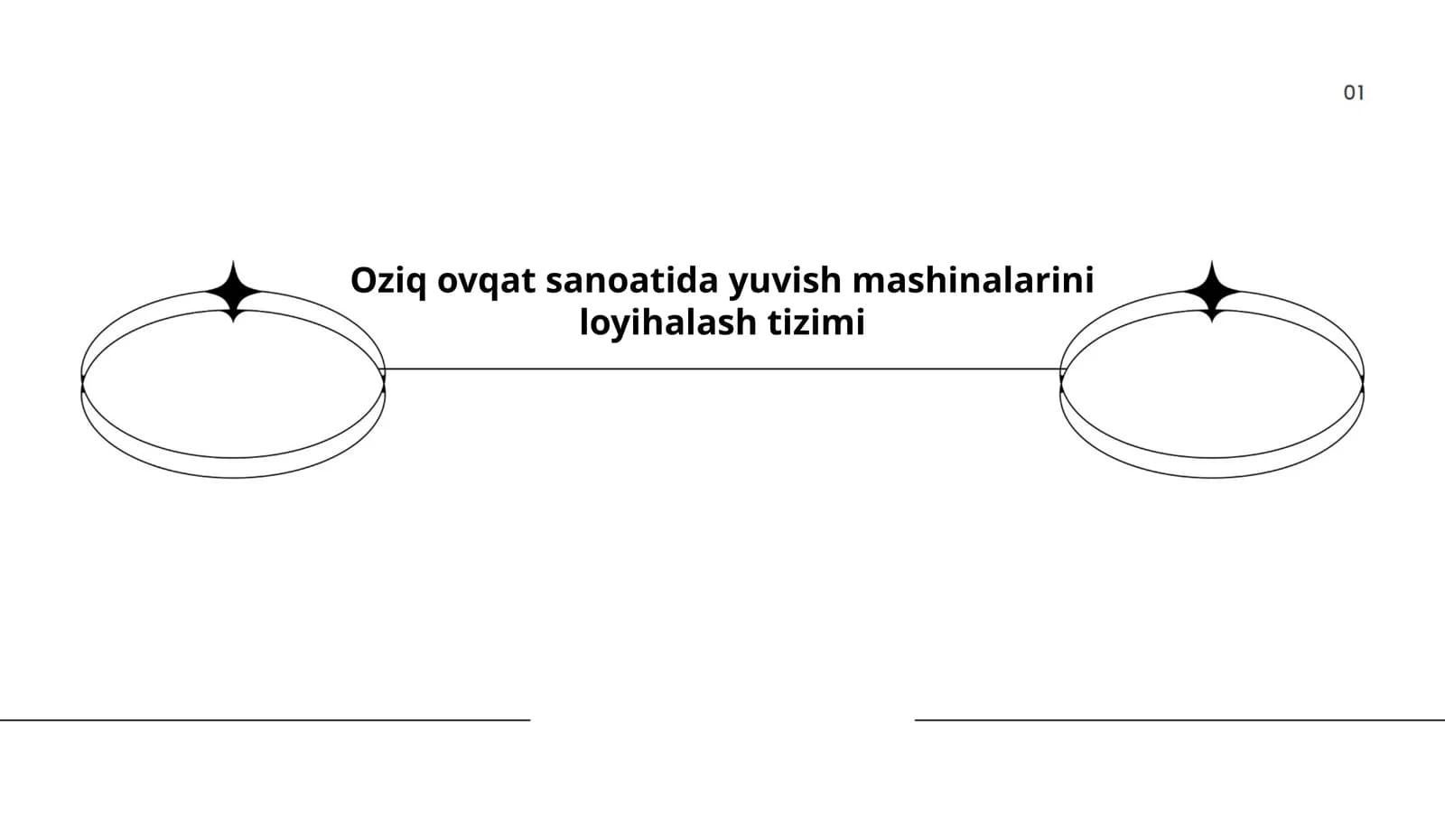Oziq ovqat sanoatida yuvish mashinalarini loyihalash tizimi