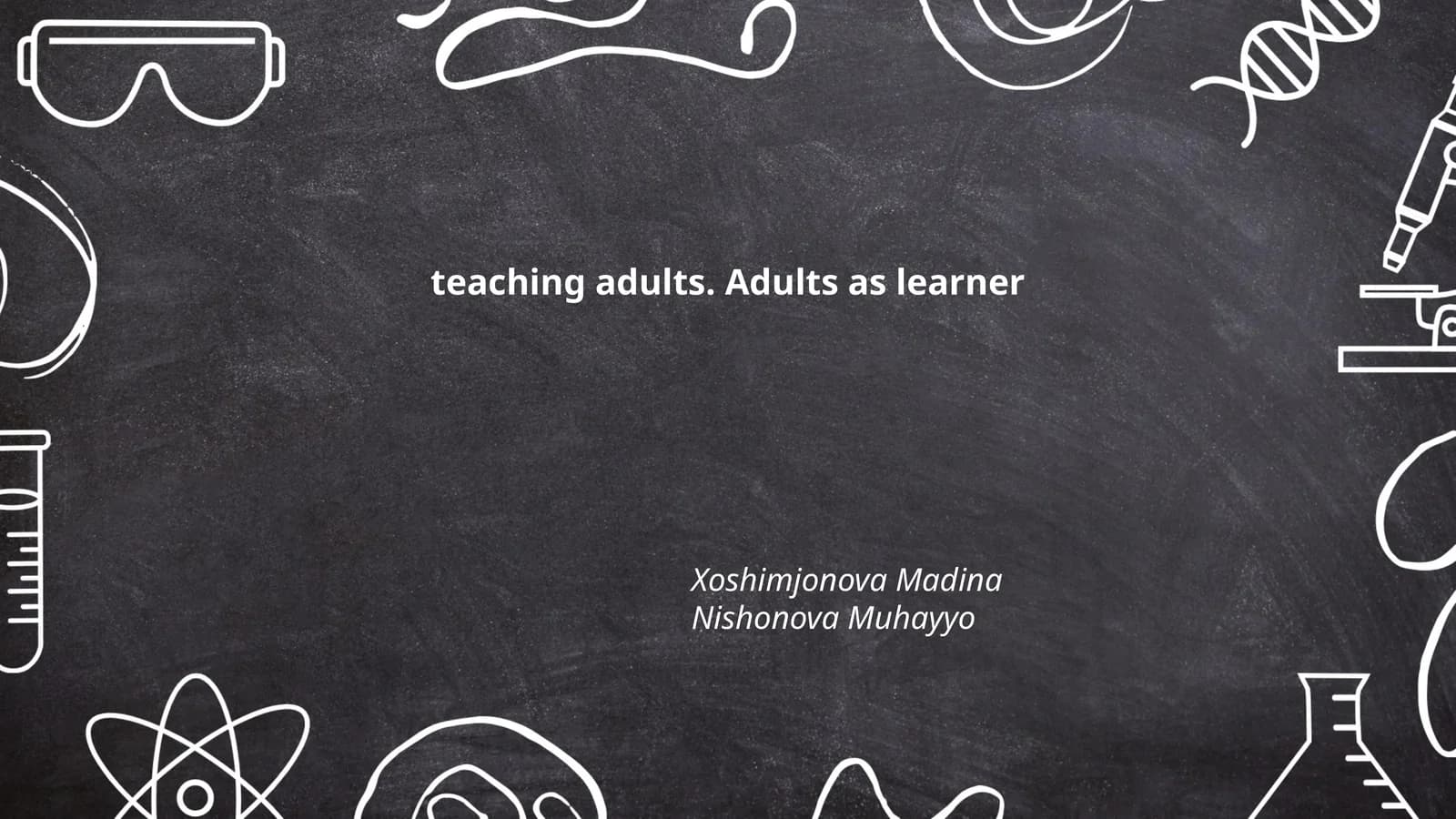 Adult Learning Theories