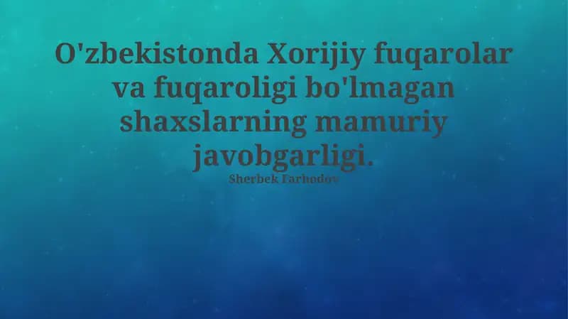 Mamuriy javobgarlik