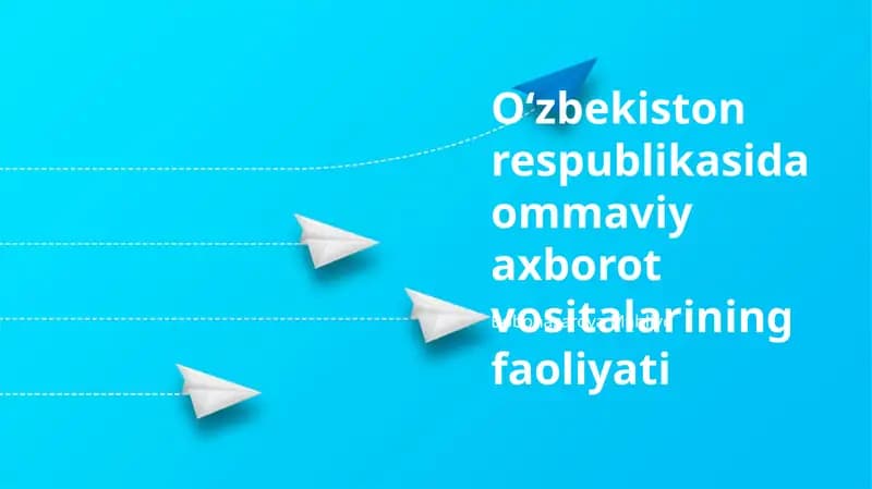 Davlat nazorati va ommaviy axborot vositalari maydoni