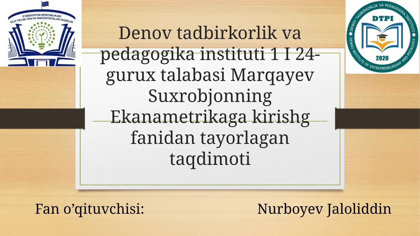 Gauss-Markov Teoremasi Reja