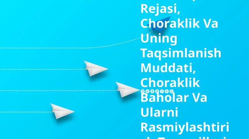 Yillik Taqvim Rejasi