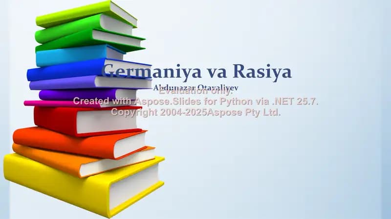 Germaniya va Rasiya