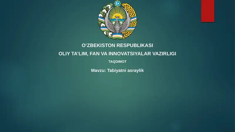 Tabiyatniasraylik