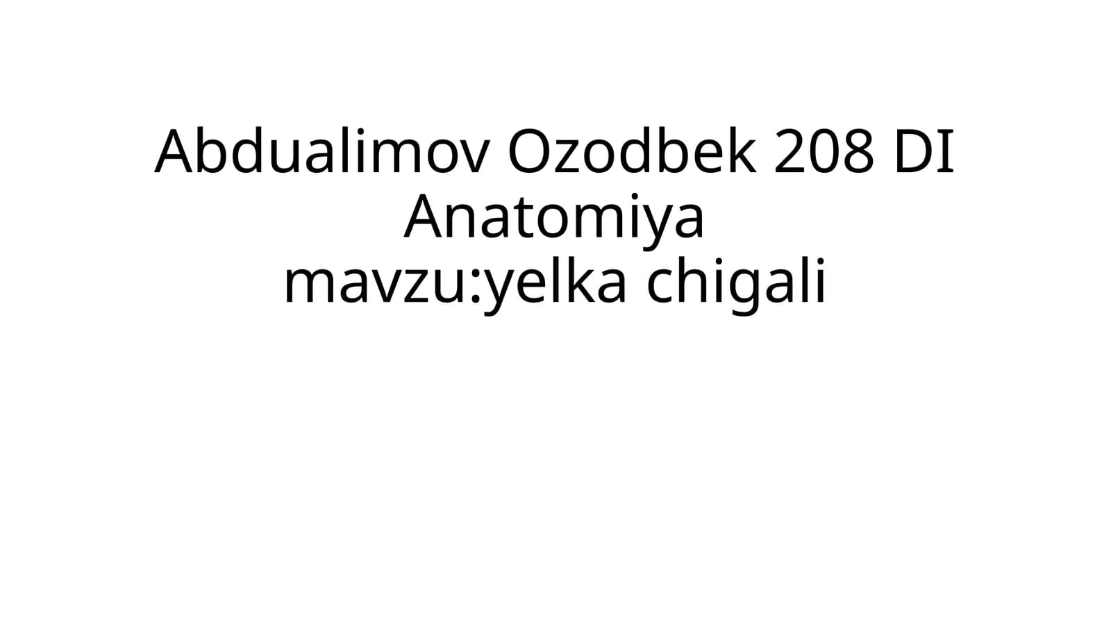 DIAnatomiya