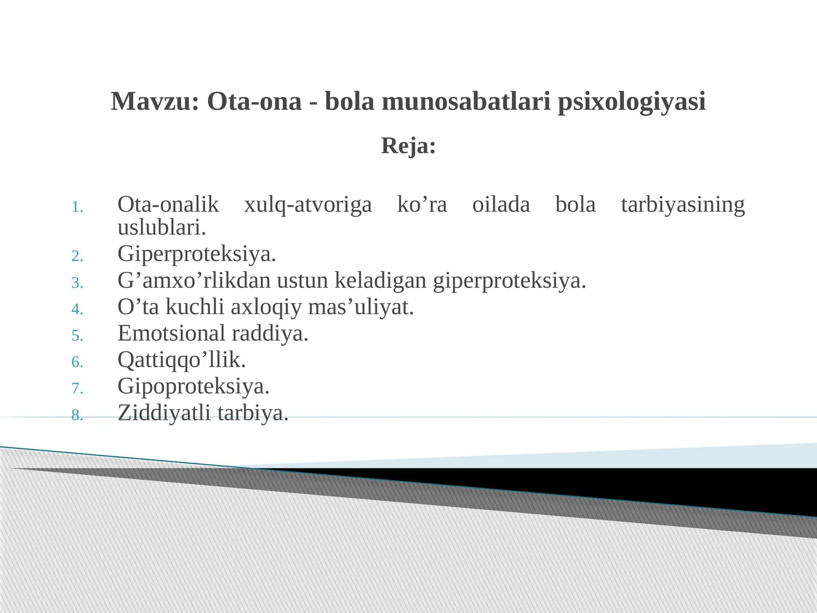 Ota-ona-bolamunosabatlaripsixologiyasi