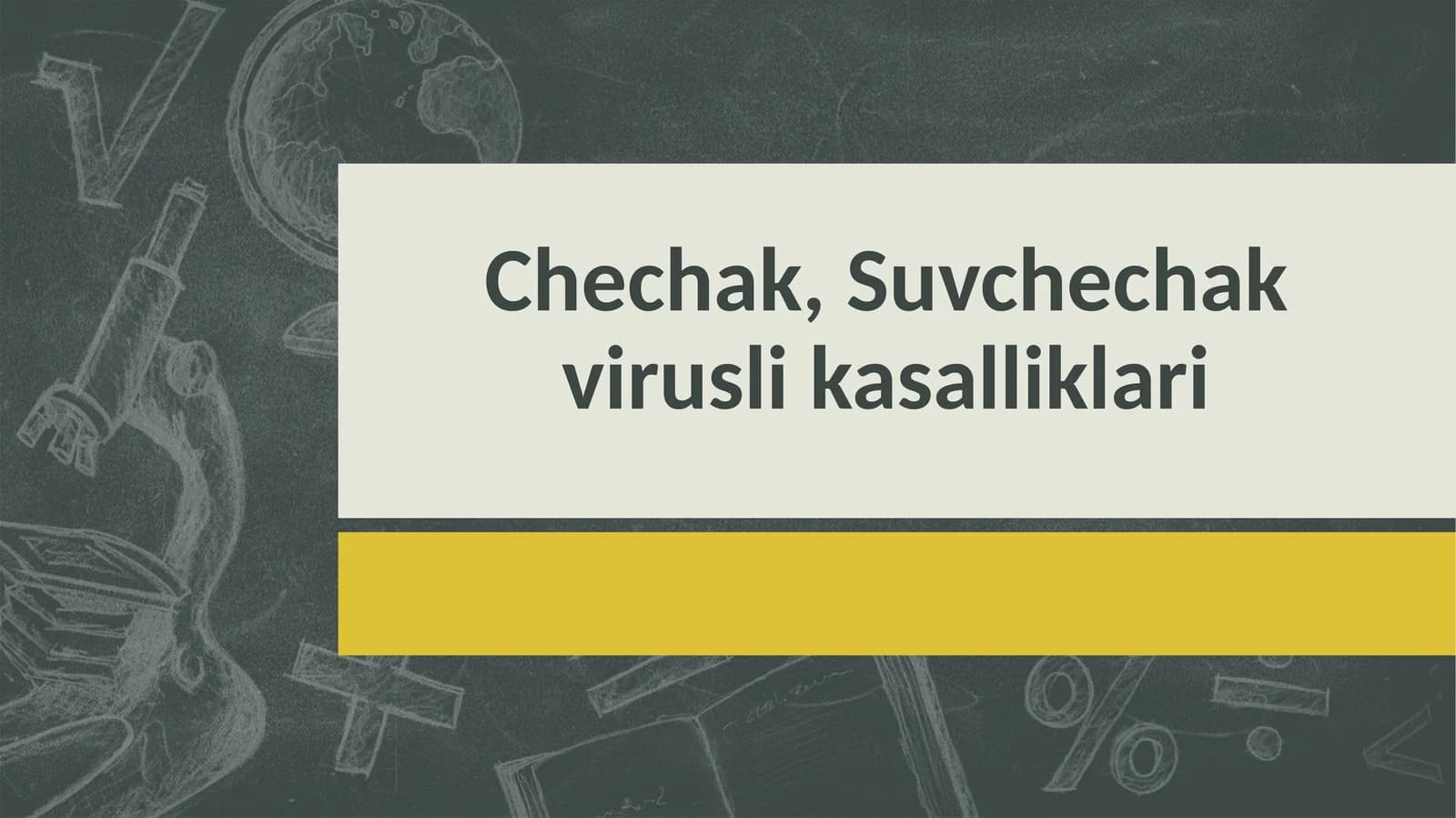 Chechak kasalligi