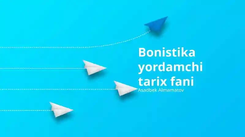 Bonistika yordamchi tarix fani