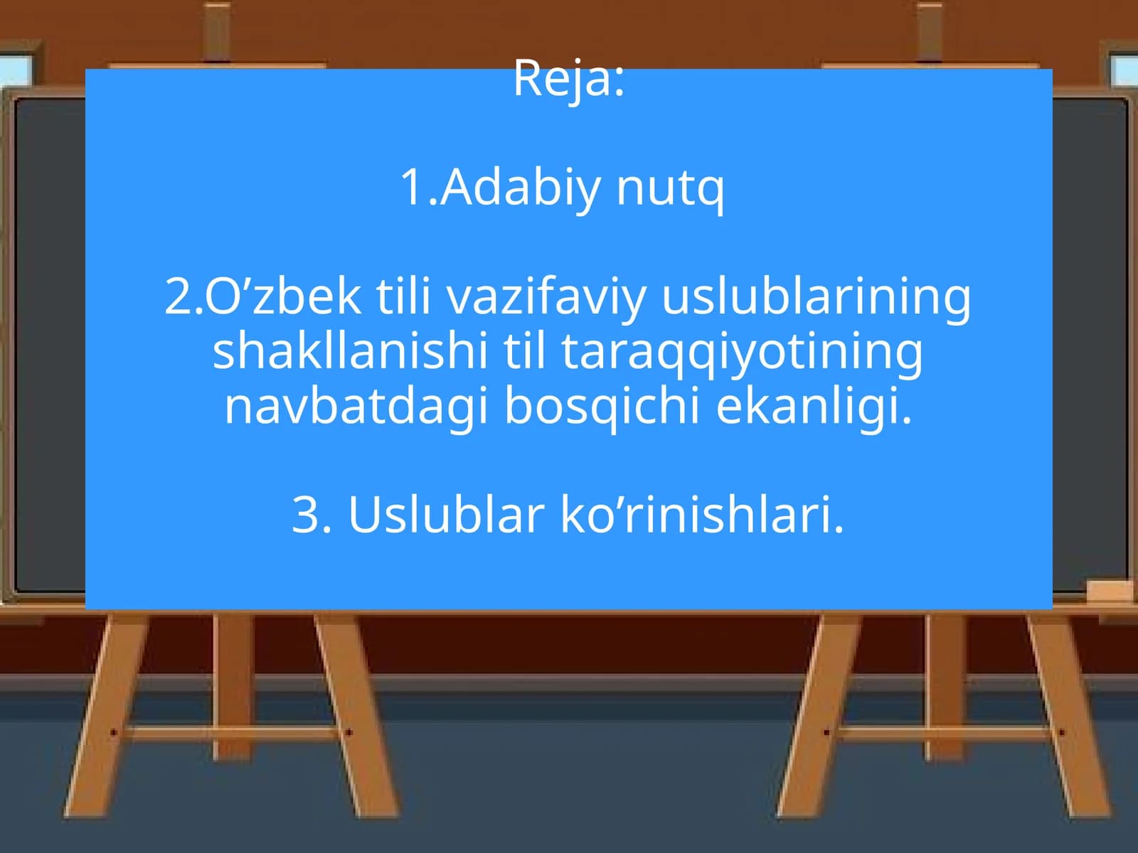 adabiy nutq va uslublari