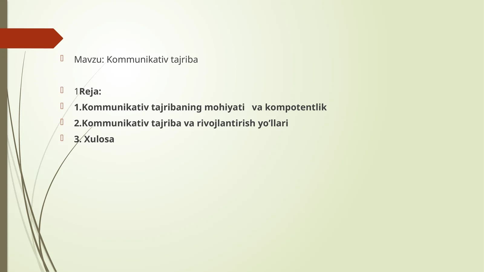 Kommunikativ tajriba