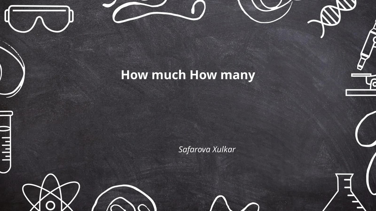 Difference between "How many" and "How much"
