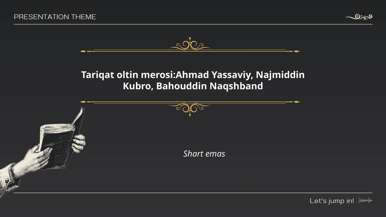 Ahmad Yassaviy Ta'limoti