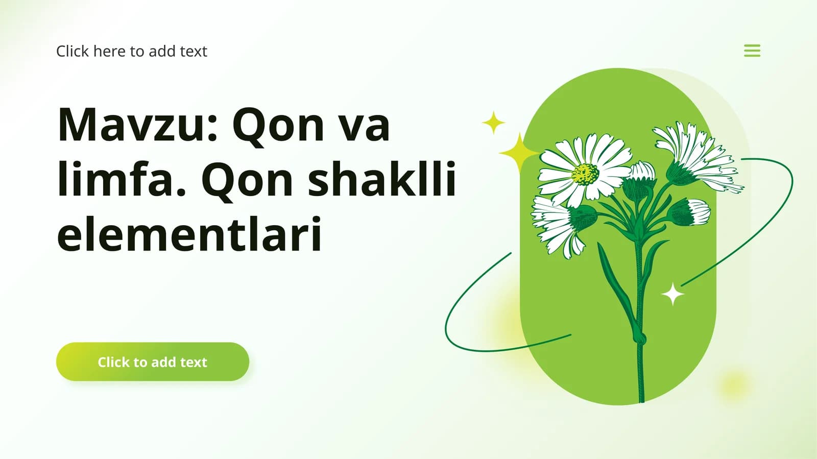 Qon shakilli elementlari.
