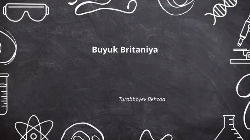 Buyuk Britaniyaning tarixi
