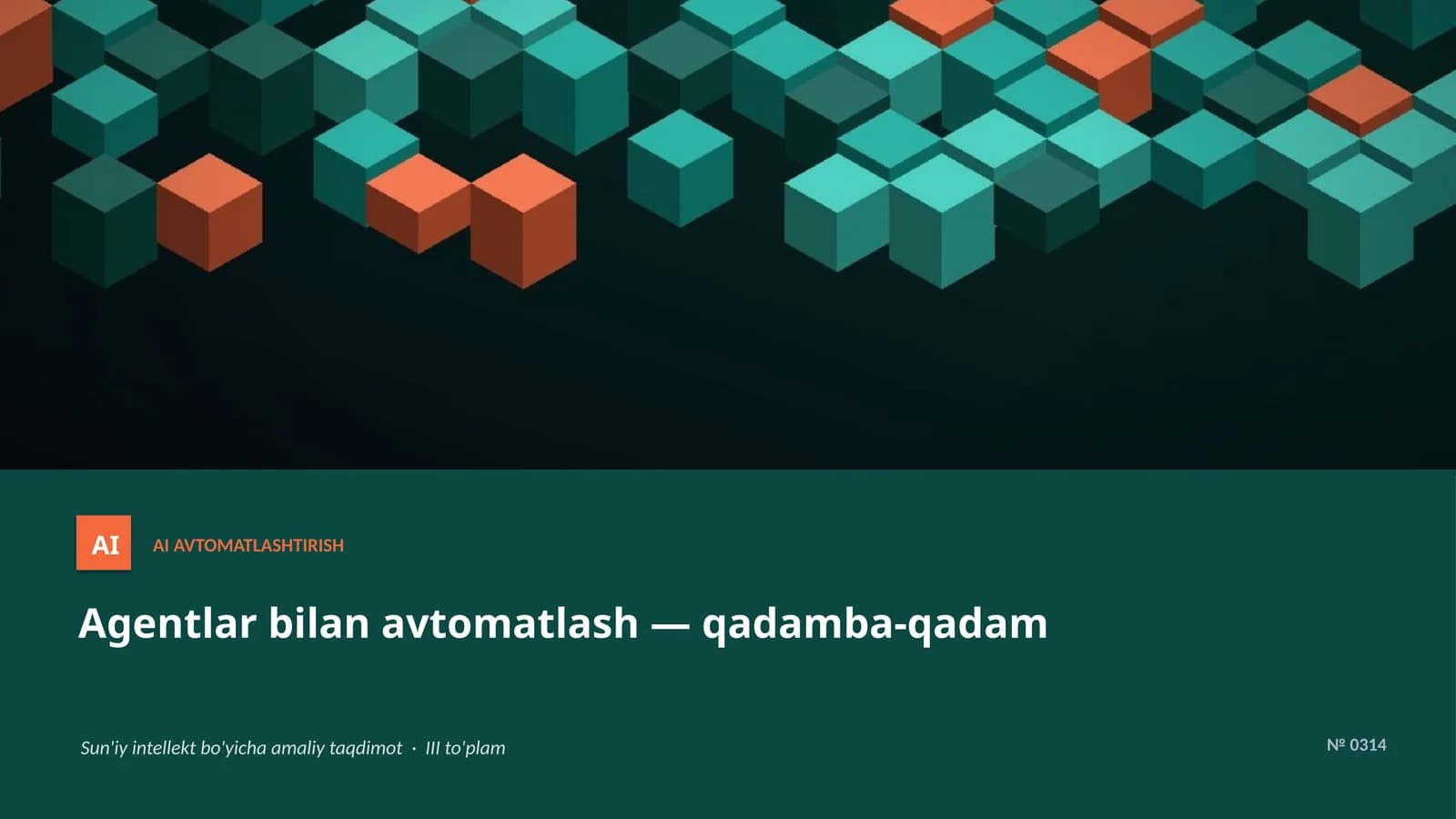 AI AVTOMATLASHTIRISH