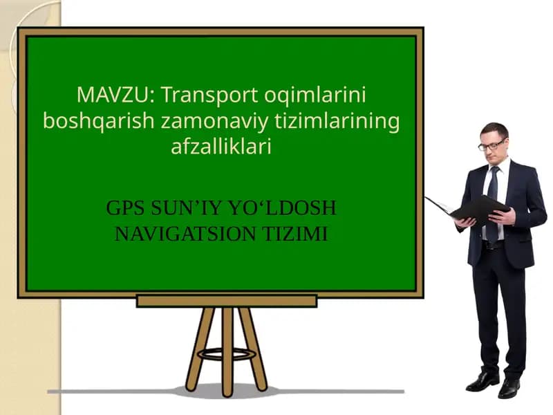 Transport oqimlarini boshqarish zamonaviy tizimlarining afzalliklari
