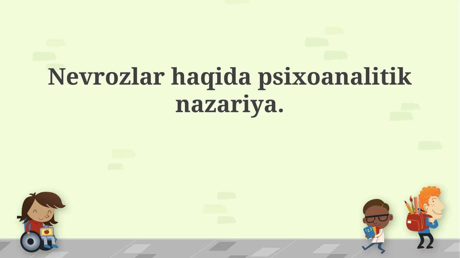 Nevrozlar haqida psixoanalitik nazariya