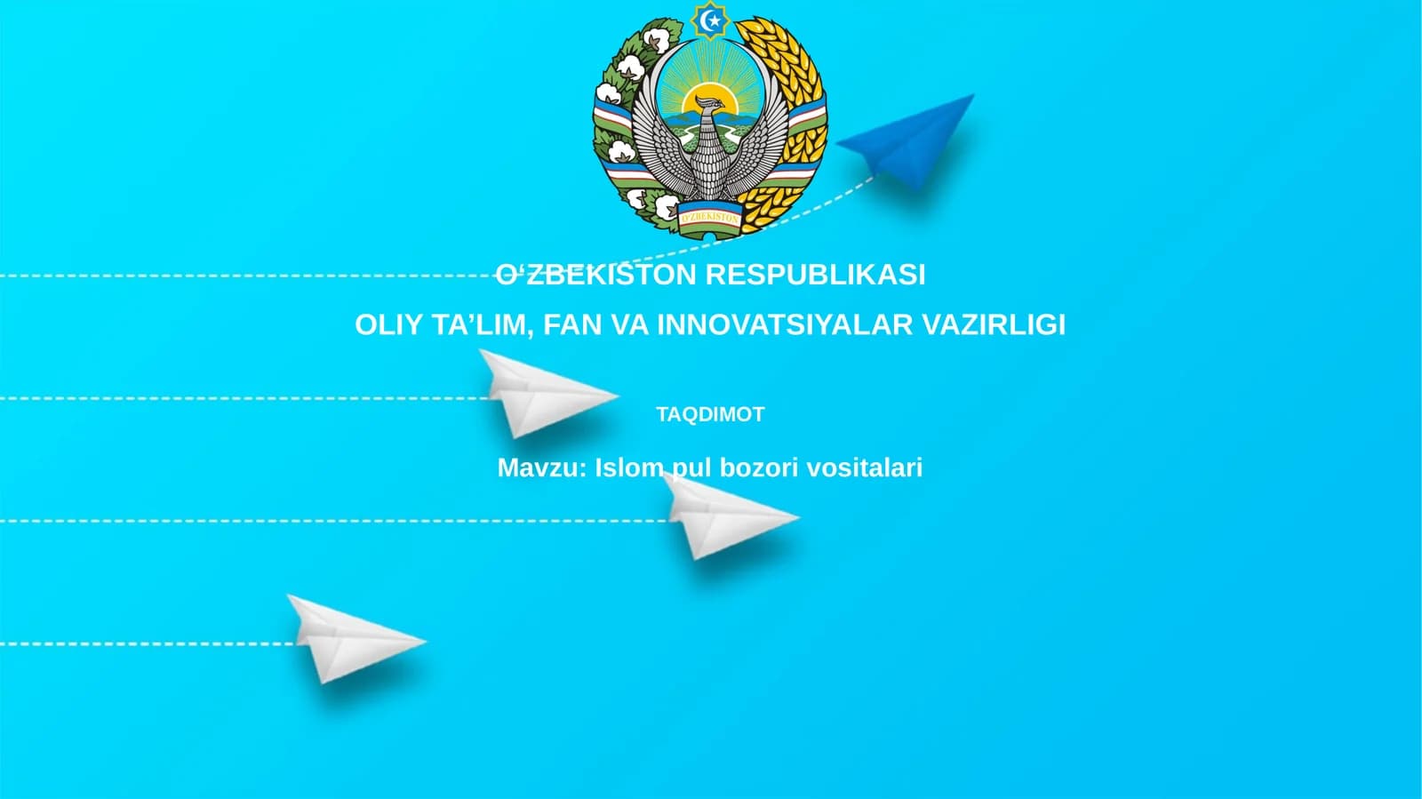 Islomiy pul bozori instrumentlari