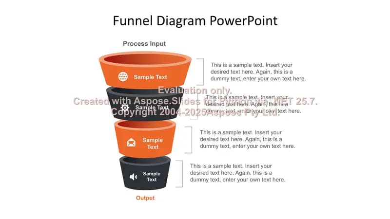 Funnel Diagram PowerPoint