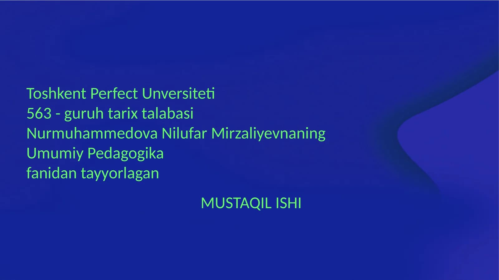 Alisher Navoiy merosini o'rganish