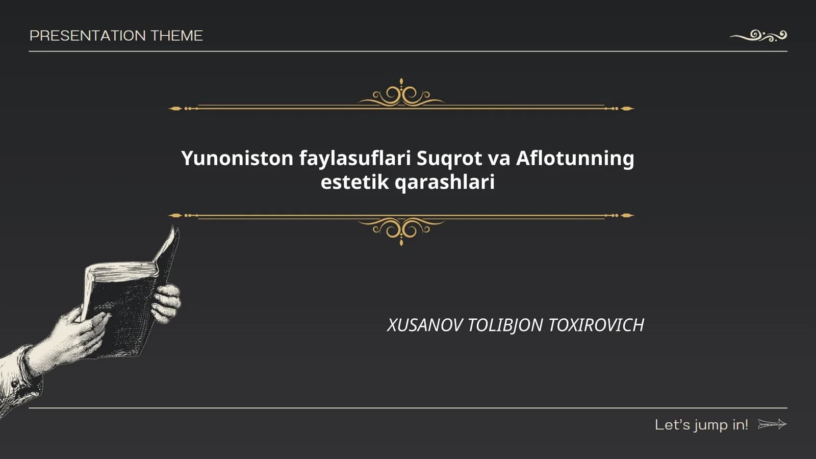 Suqrot va Aflotunning estetik qarashlari