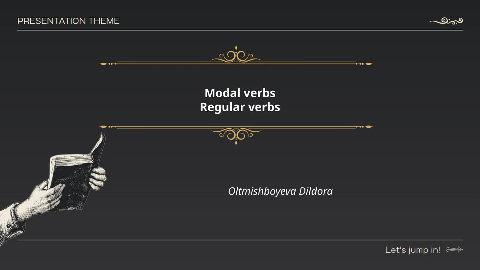 Modal verbs