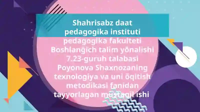 Interfaol ta‘lim texnologiyalari