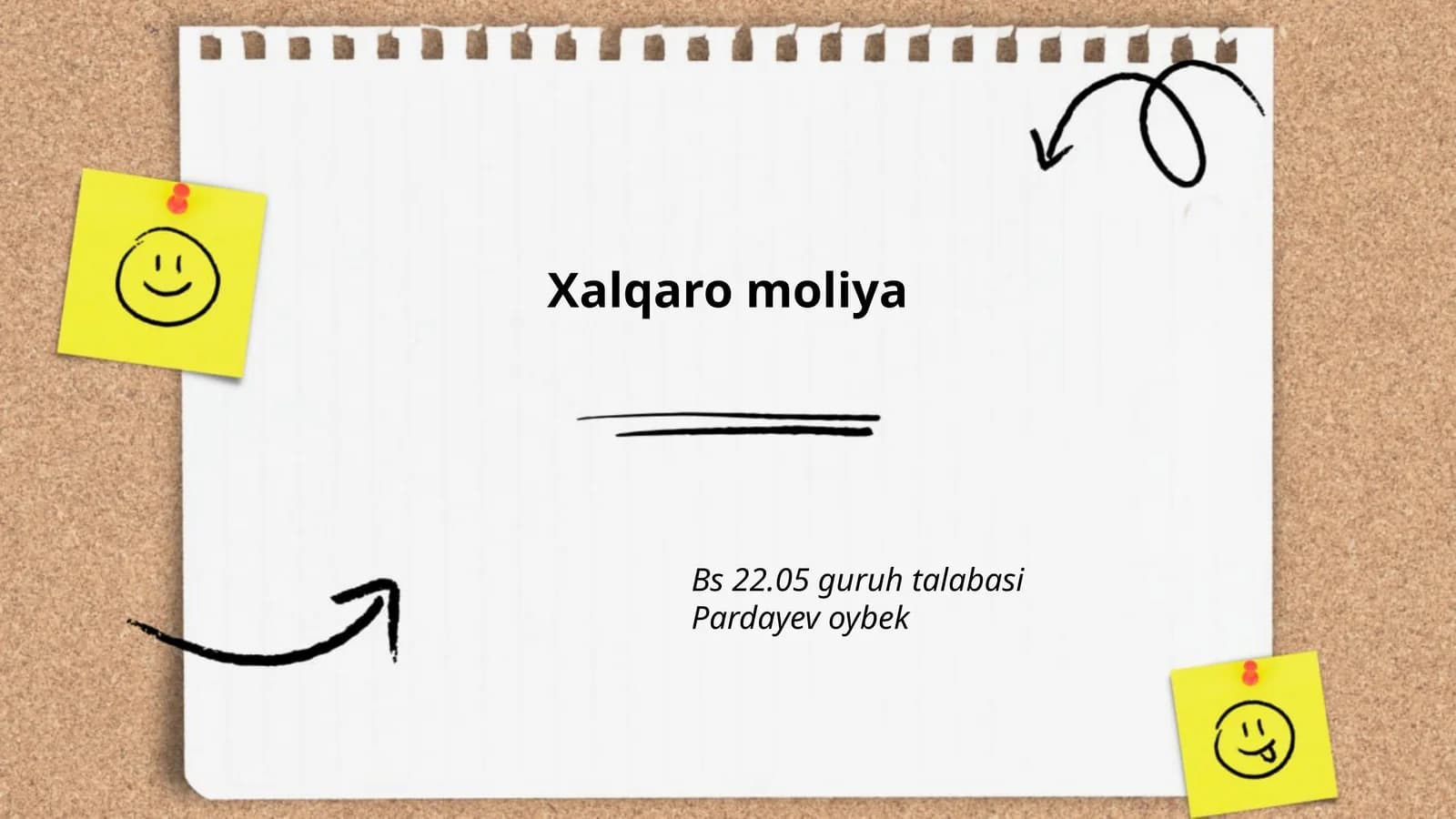 Xalqaro moliya tizimi va uning evolyutsiyasi