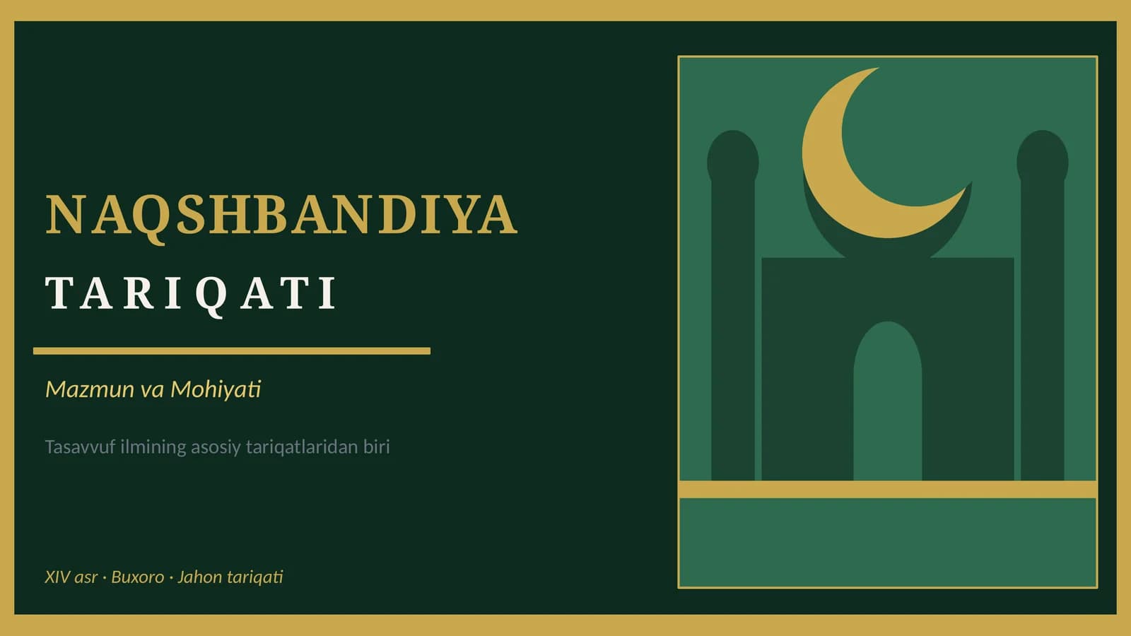 Naqishbandiya Tariqati