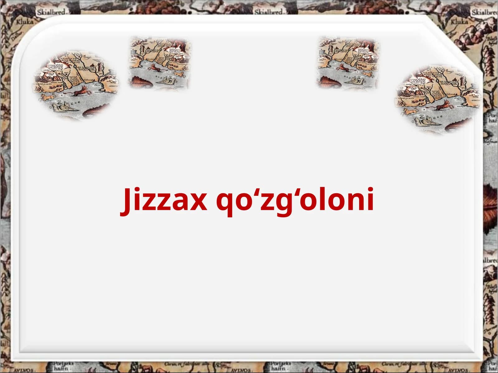Jizzax qo‘zg‘oloni