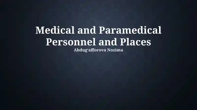 Healthcare Heroes: Roles and Responsibilities