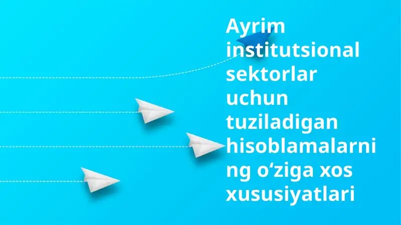 Nodavlat tashkilotlar buxgalteriyasi