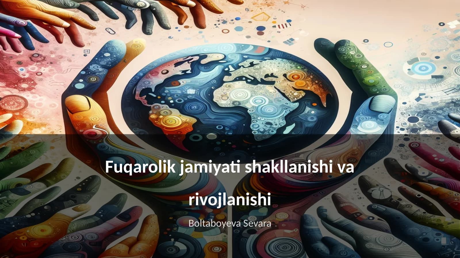 Fuqarolik jamiyati shakllanishi va rivojlanishi