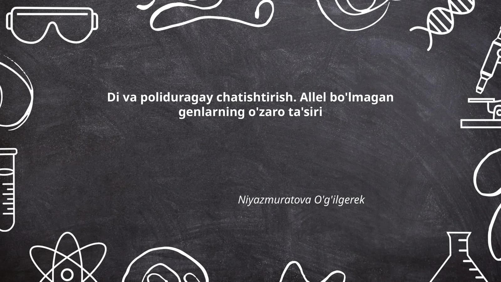 Komplementar genlar ta'siri
