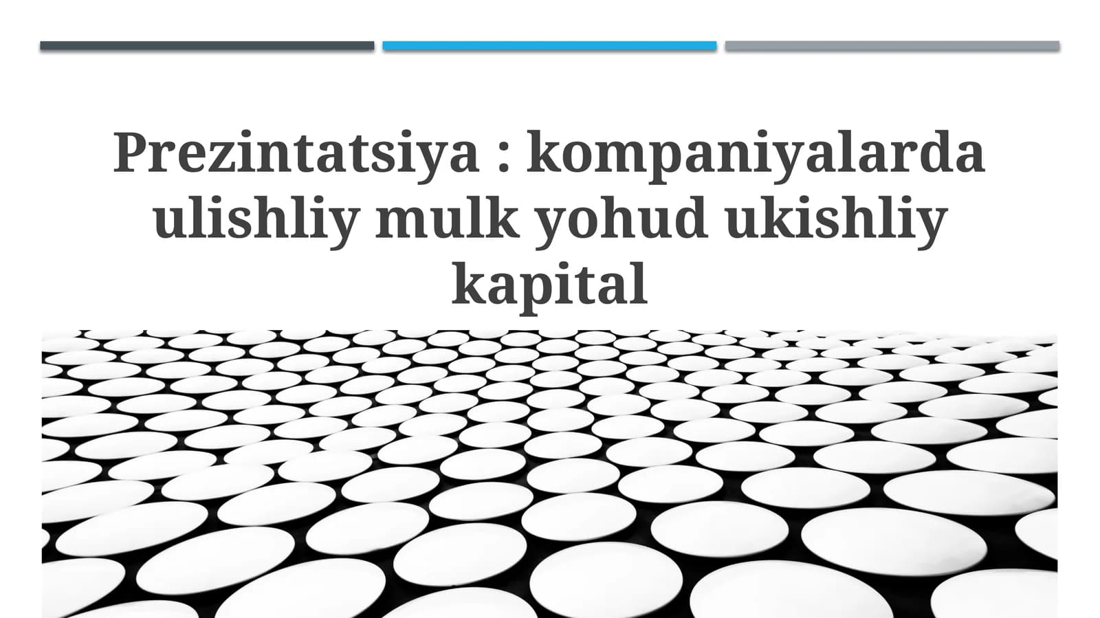 Aksiyadorlik mulki va ustav kapitali