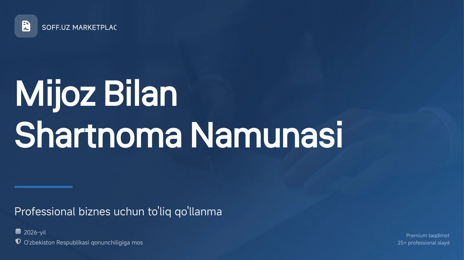 Professional biznes uchun to'liq qo'llanma