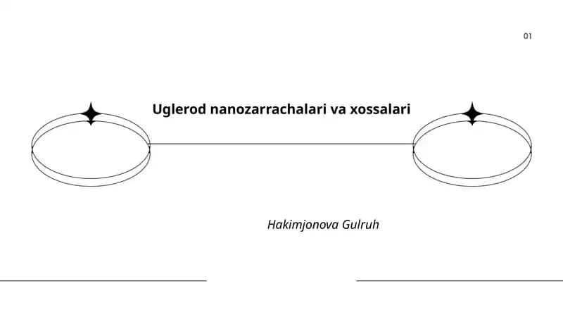 Uglerod nanozarrachalari va xossalari