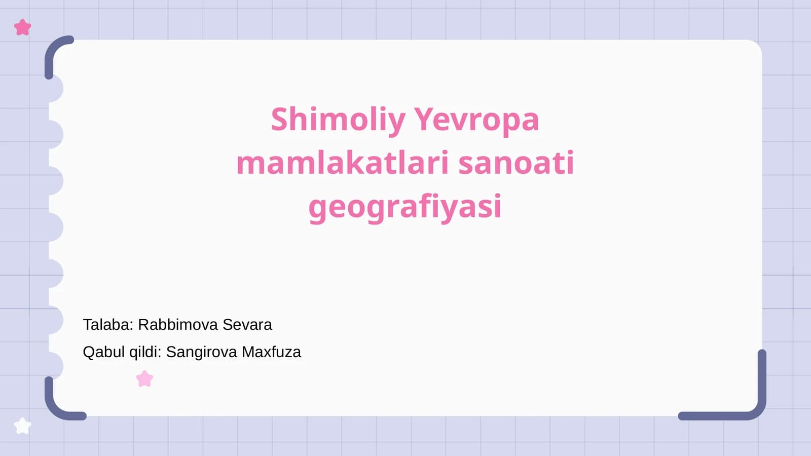 Shimoliy Yevropa mamlakatlari sanoati geografiyasi