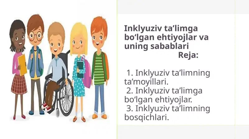 Inklyuziv ta’limning ta’moyillari