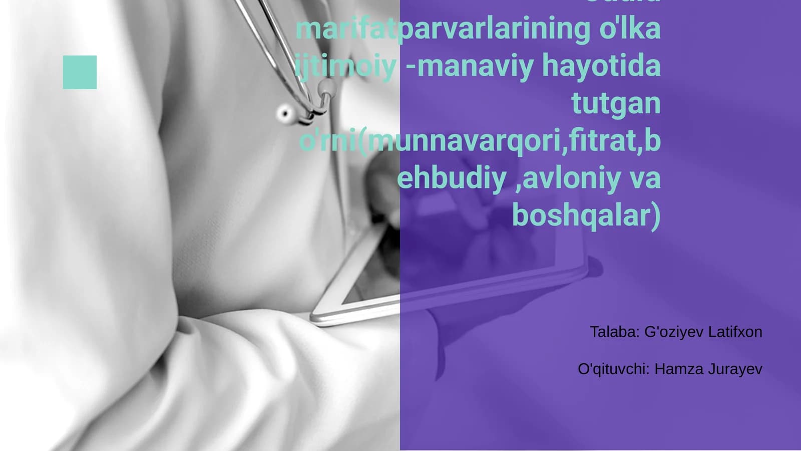 Jadid marifatparvarlarining asosiy yondashuvlari