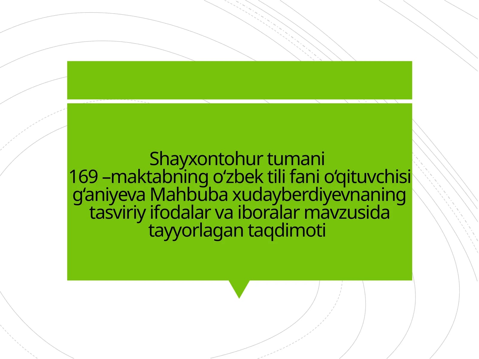 Tasviriy ifodalar va iboralar