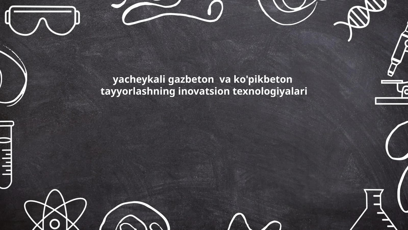 Gazobeton ishlab chiqarishning yangi usullari