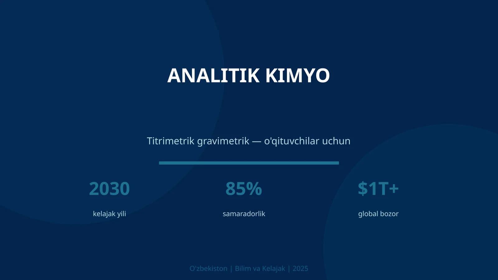ANALITIK KIMYO - Titrimetrik gravimetrik