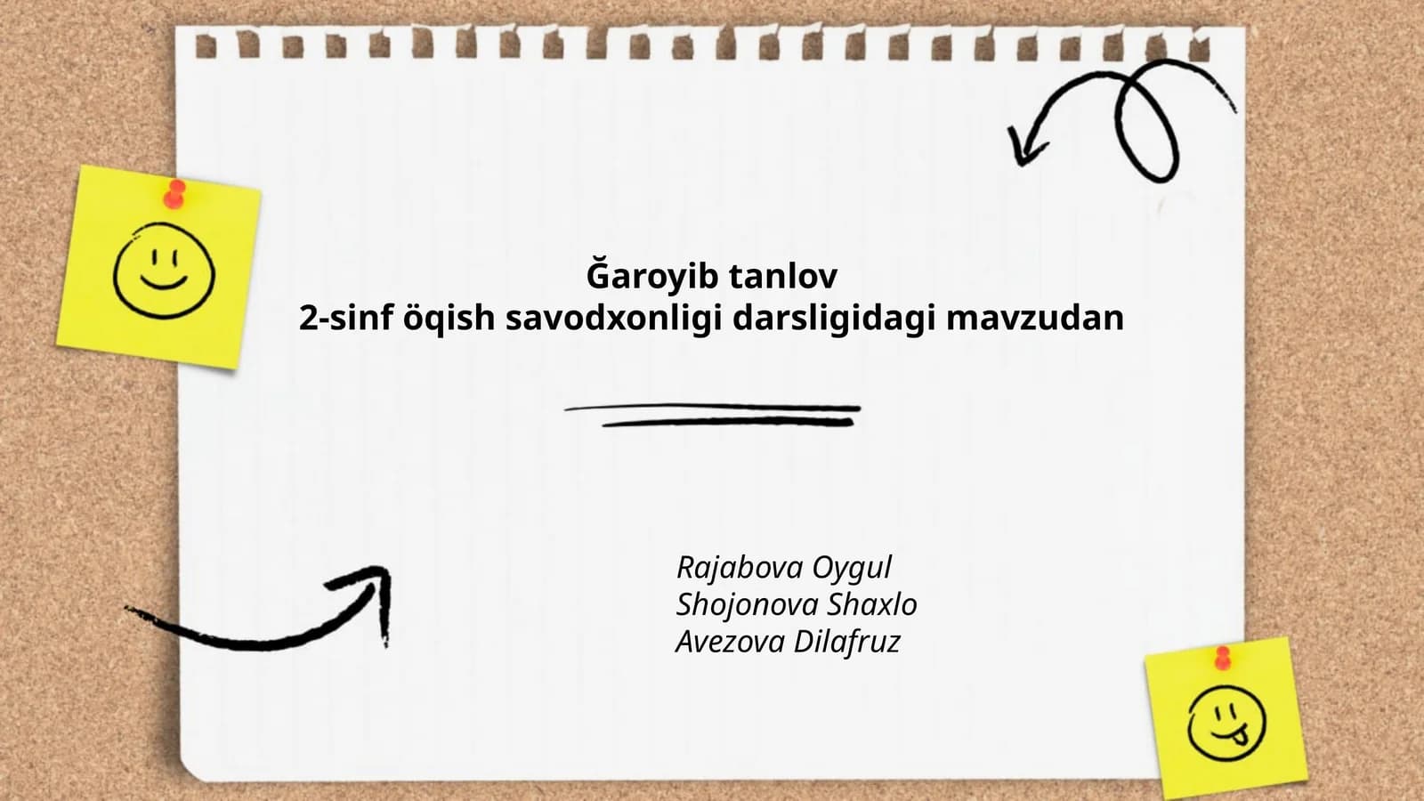 Ğaroyib tanlov