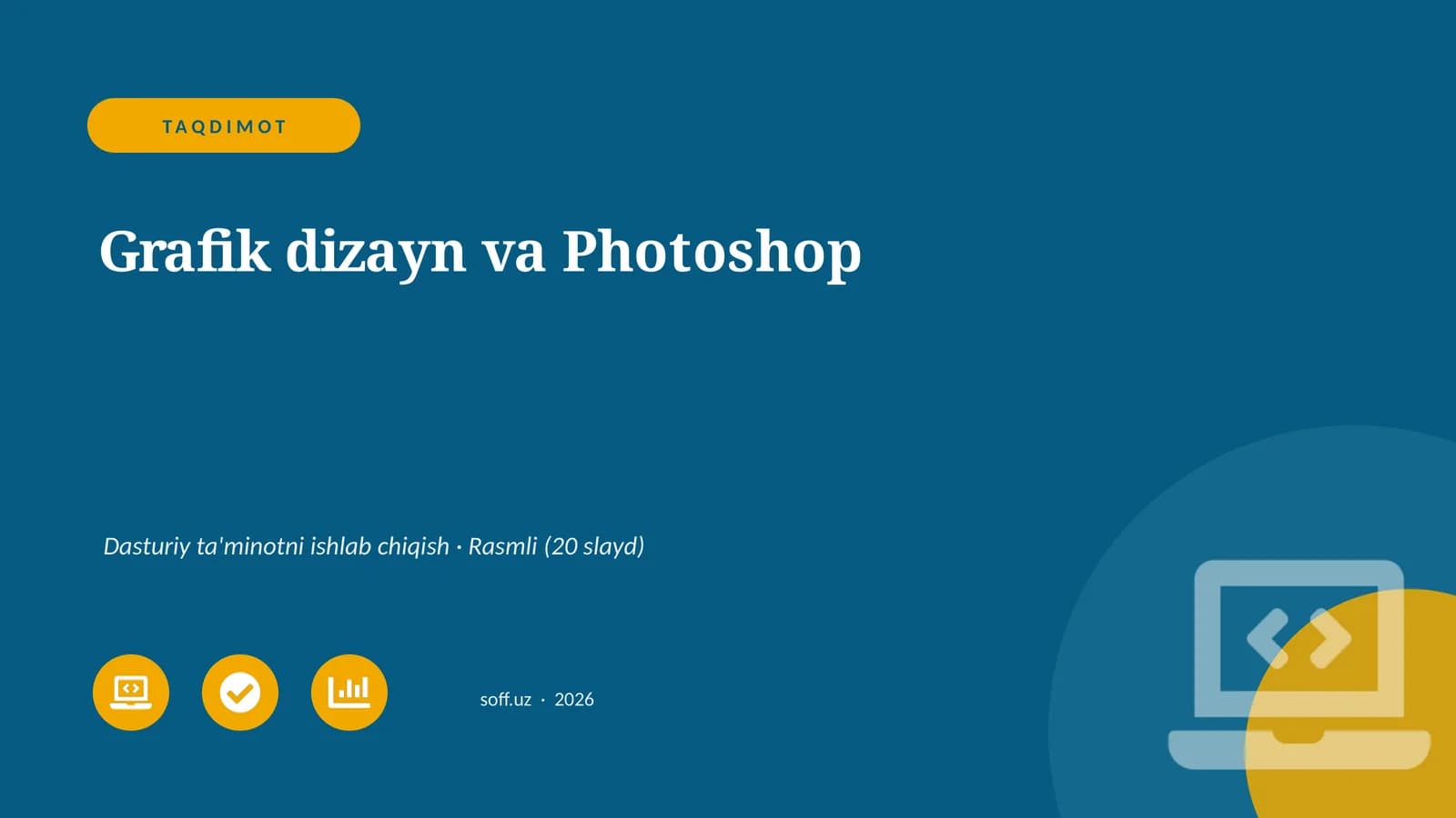 Grafik dizayn va Photoshop