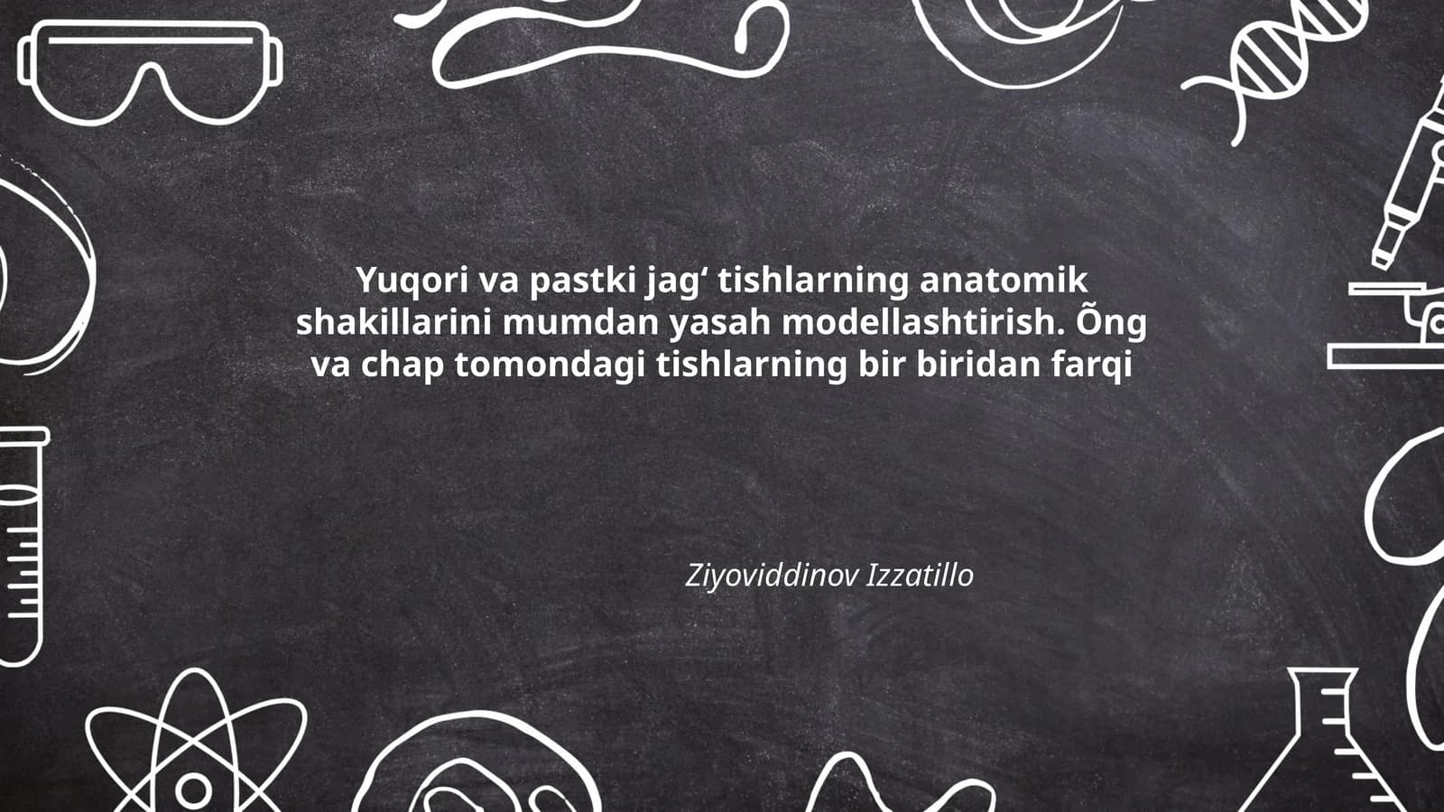 Mum tanlovi va ish sharoitlari