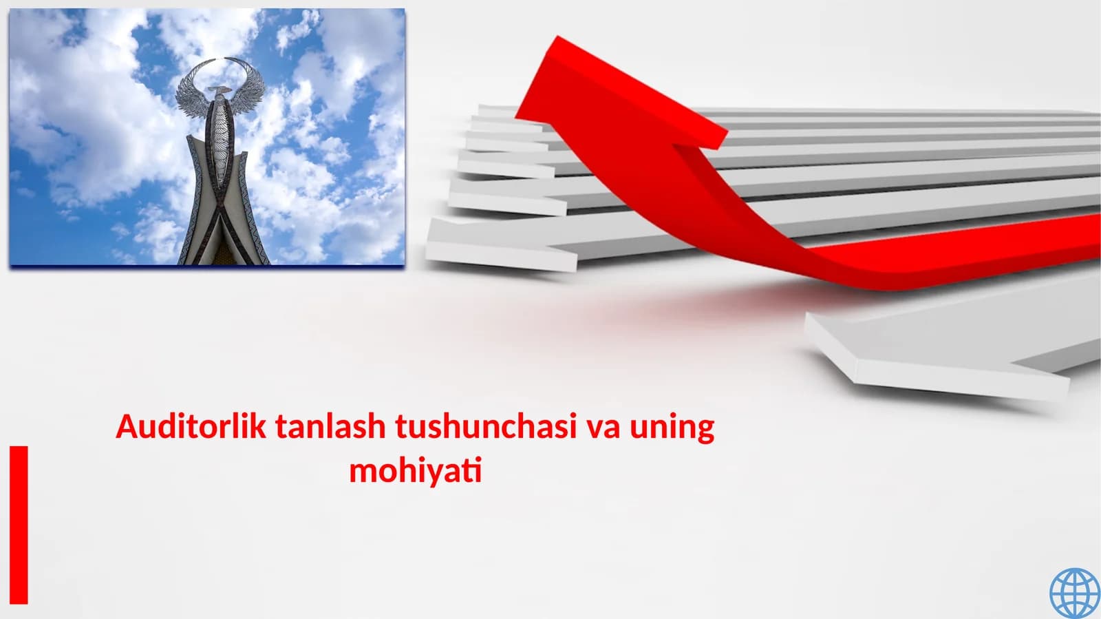Auditorlik tanlash tushunchasi va uning mohiyati